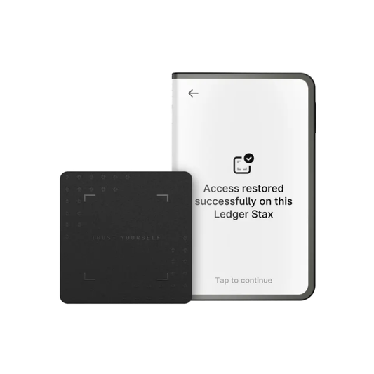 Ledger Stax™ Signer Hardware Wallet with Recovery key