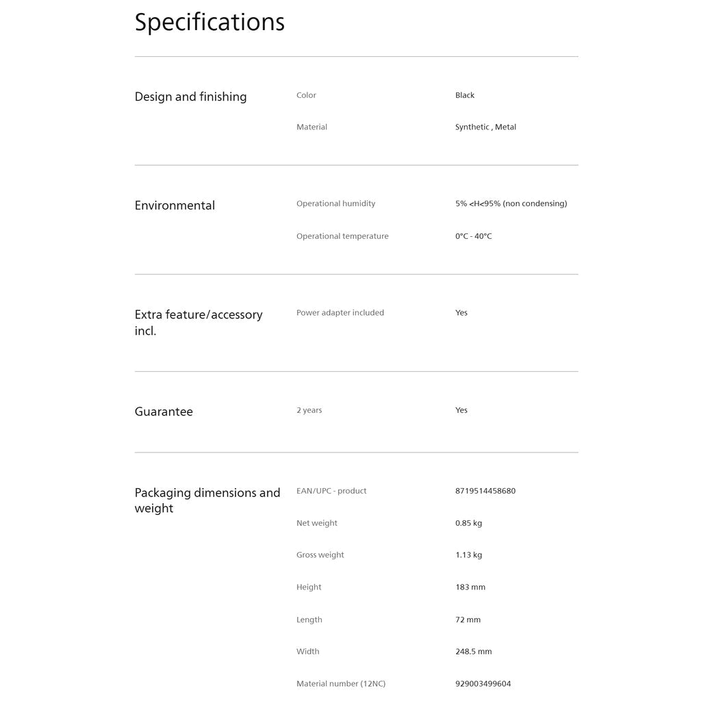 Philips Hue Play HDMI Sync Box 8K