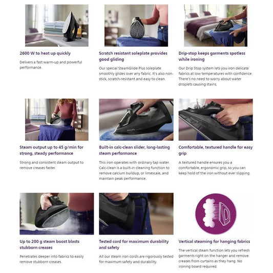 Philips Steam Iron 5000 Series DST5040/86