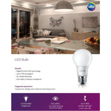 Philips LED Bulb E27 6W/8W/10W/12W Warm White, Cool White, Daylight