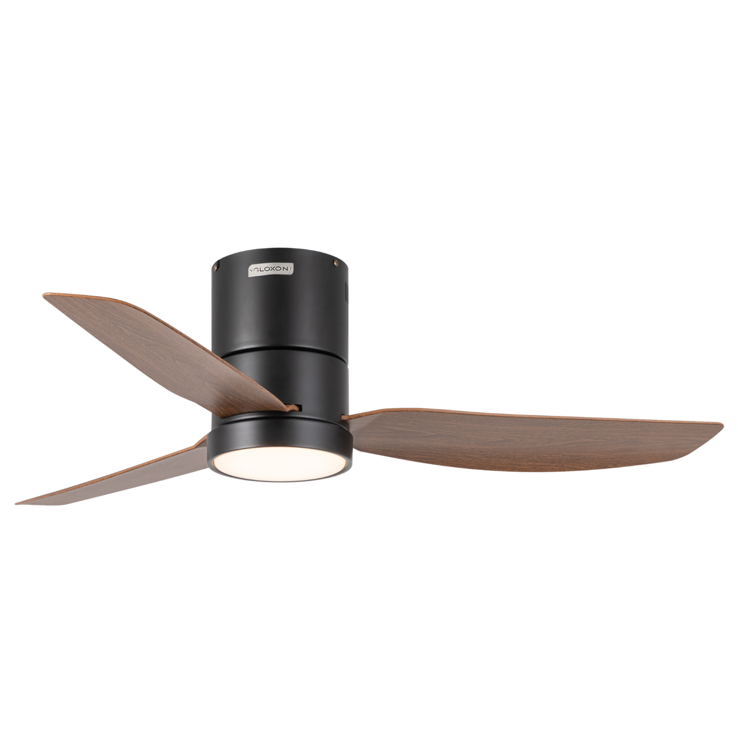 Gloxon 45" DC 3-Blades Hugger Ceiling Fan with LED Light CF3201 LR