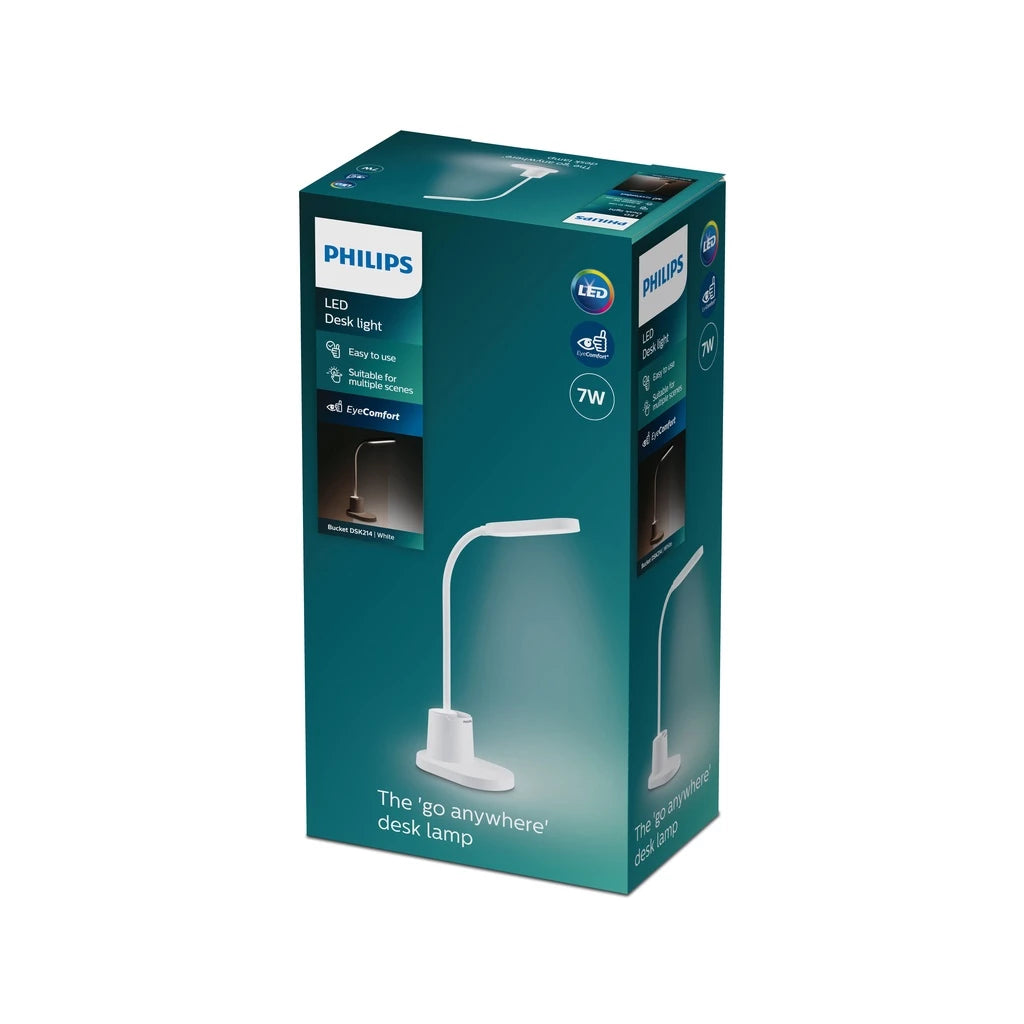 Philips DSK214 Bucket LED 7W 台灯 USB