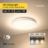 Gloxon 375mm Glide & Glow LED Ceiling Light CL100E