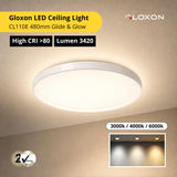 Gloxon 480mm Glide & Glow LED Ceiling Light CL110 E