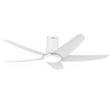 Gloxon 52" DC 5-Blades Hugger Ceiling Fan with LED Light CF3202 LR