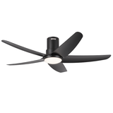 Gloxon 52" DC 5-Blades Hugger Ceiling Fan with LED Light CF3202 LR