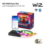 WiZ HDMI Sync Box with TV Backlight for 55"-65" and 75"-85" TVs/Sync Box Starter Kit
