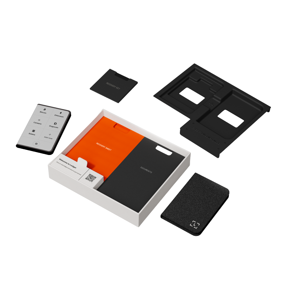 Ledger Stax™ Signer Hardware Wallet with Recovery key