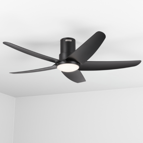 Gloxon 52" DC 5-Blades Hugger Ceiling Fan with LED Light CF3202 LR