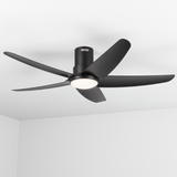 Gloxon 52" DC 5-Blades Hugger Ceiling Fan with LED Light CF3202 LR