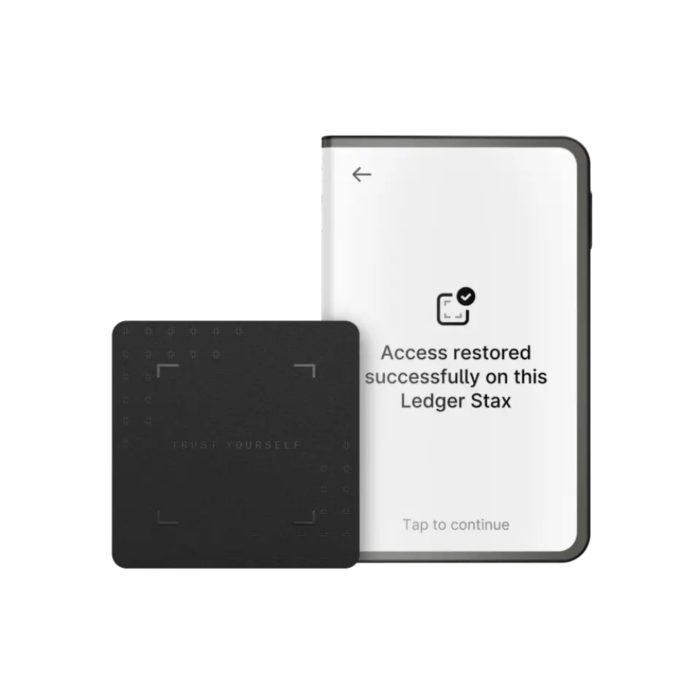 Ledger Stax™ Signer Hardware Wallet with Recovery key