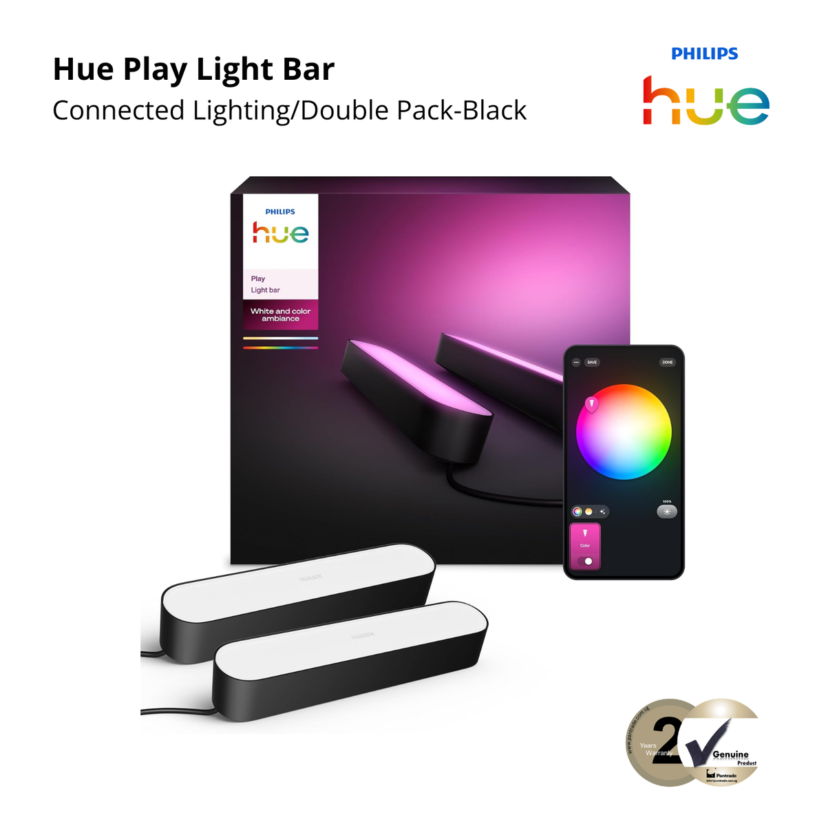 Philips Hue Play Light Bar Duo Pack/Extension Pack