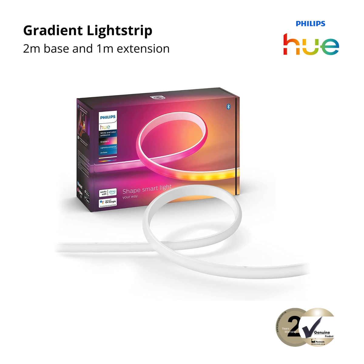 Philips Hue Gradient Lightstrip Base and Extension