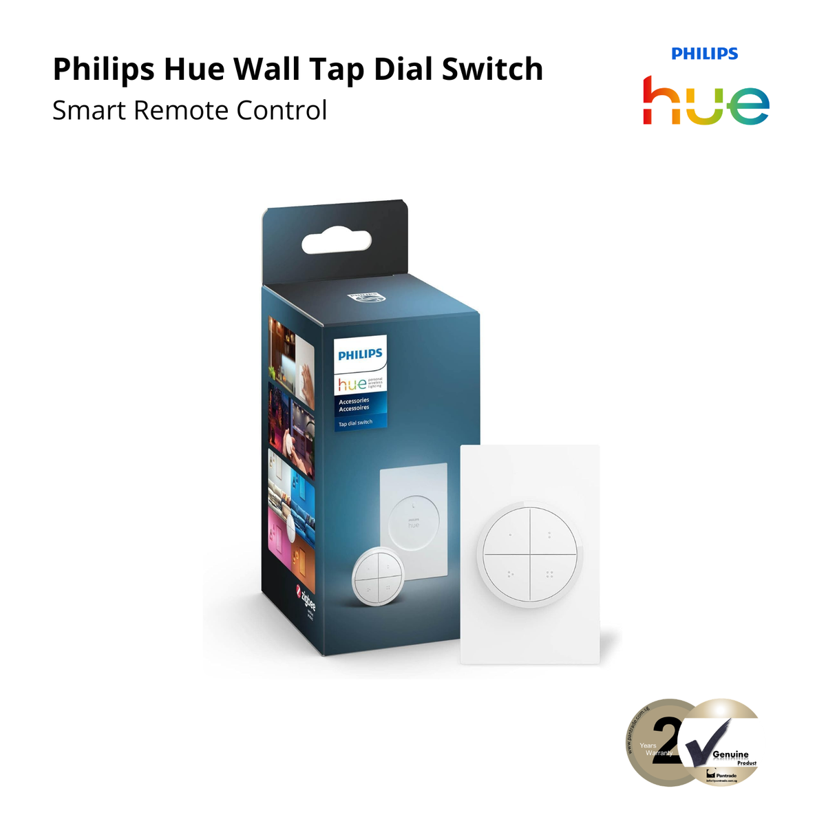 Philips Hue Wall Tap Dial Switch