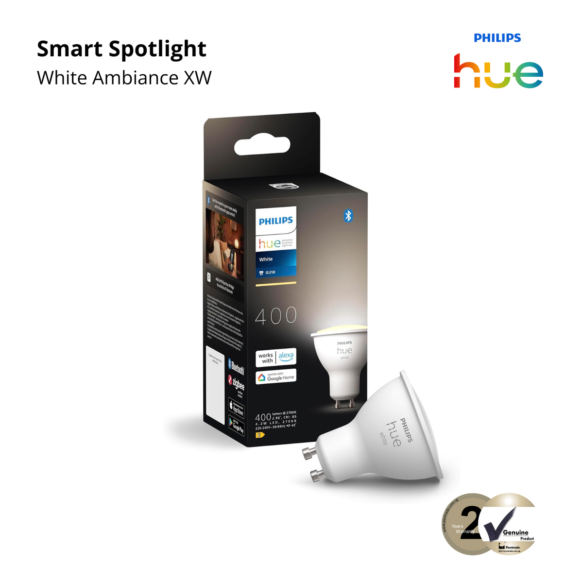 Philips Hue White Ambiance XW 1Pack