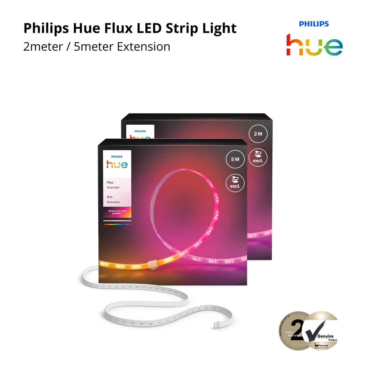 Philips Hue Flux LED Strip Light Extension