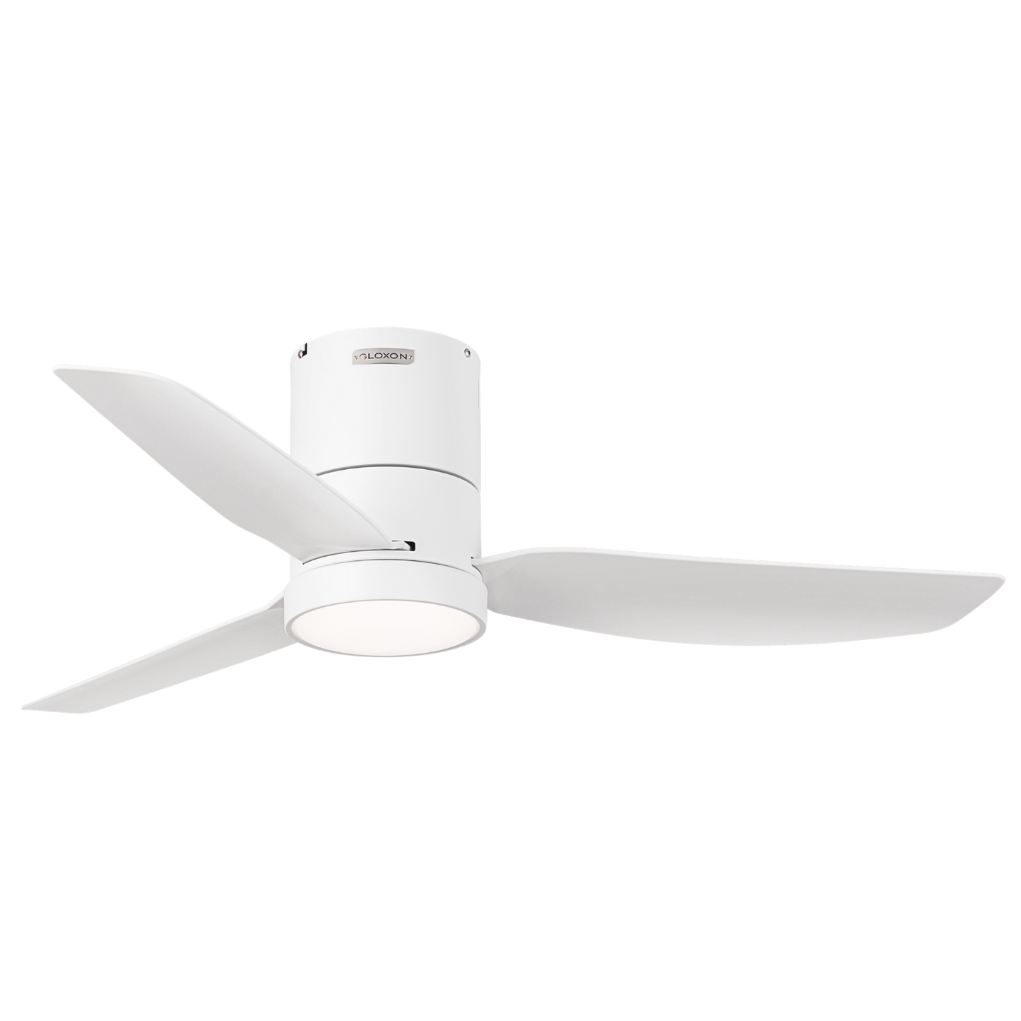 Gloxon 45" DC 3-Blades Hugger Ceiling Fan with LED Light CF3201 LR