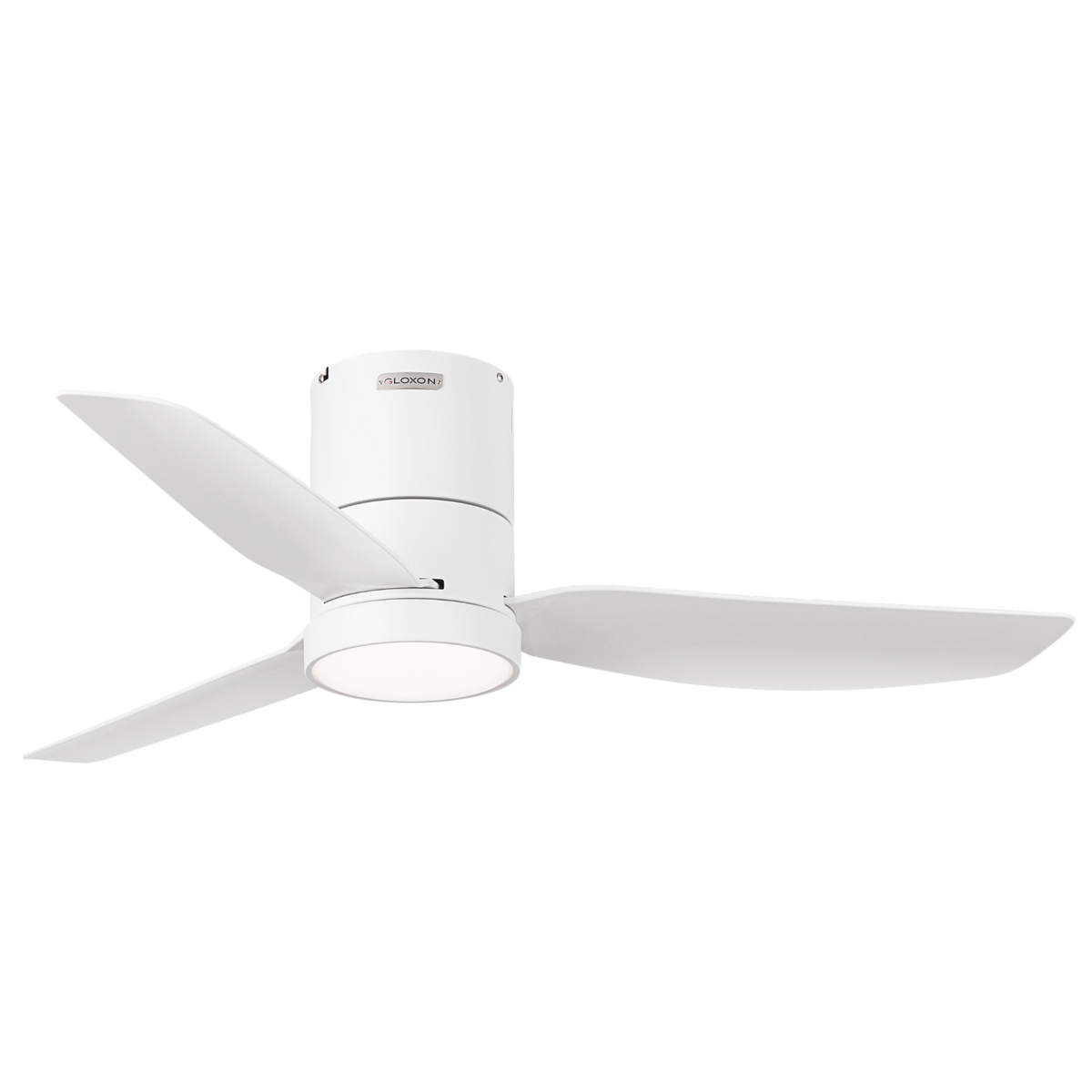 Gloxon 45" DC 3-Blades Hugger Ceiling Fan with LED Light CF3201 LR