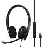 EPOS 森海塞尔 Adapt 160T ANC 立体声，有线 USB 耳机，微软团队，USB-A