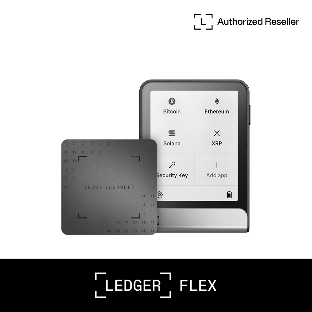 Ledger Flex™ Signer Hardware Wallet with Recovery key