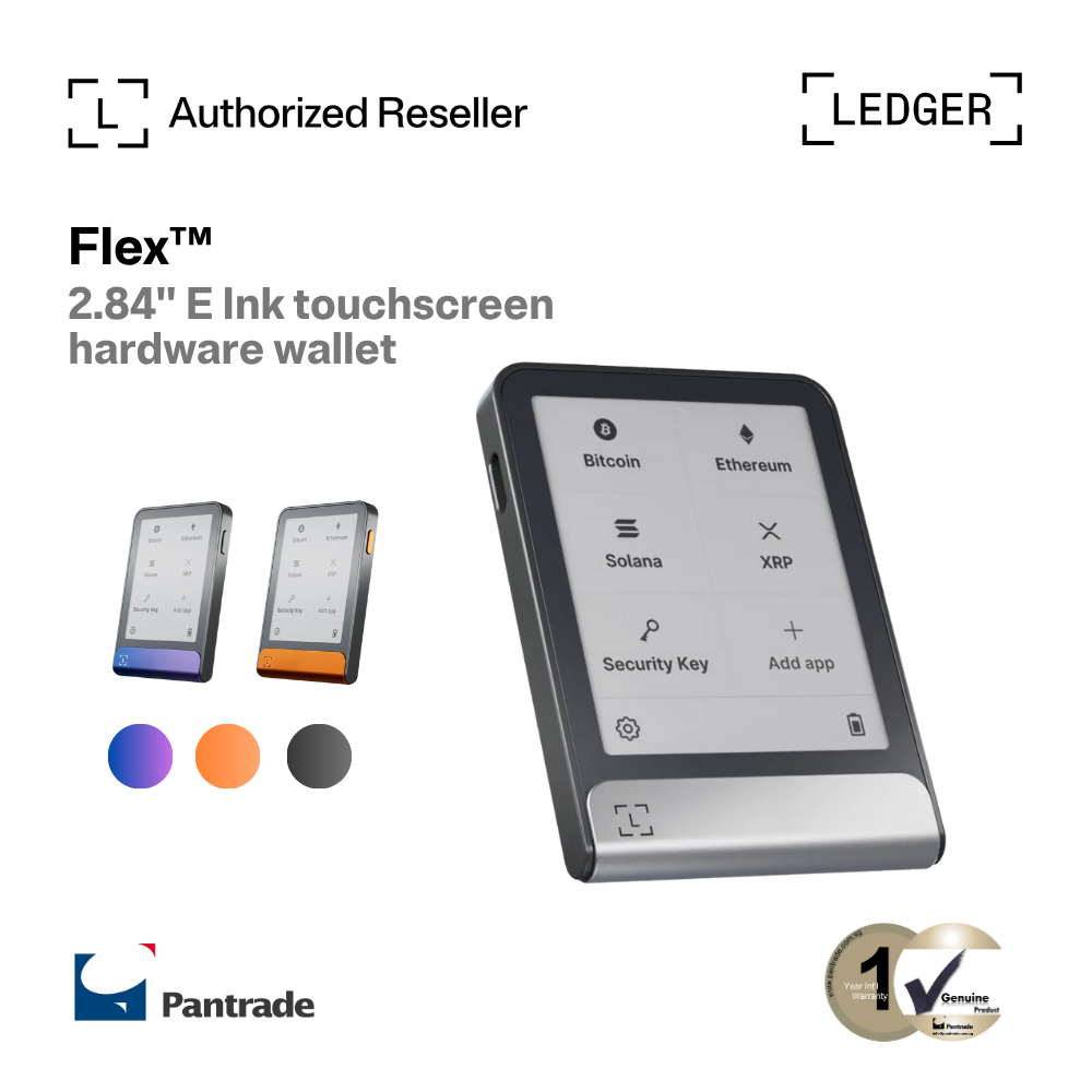 Ledger Flex™ Signer Hardware Wallet with Recovery key