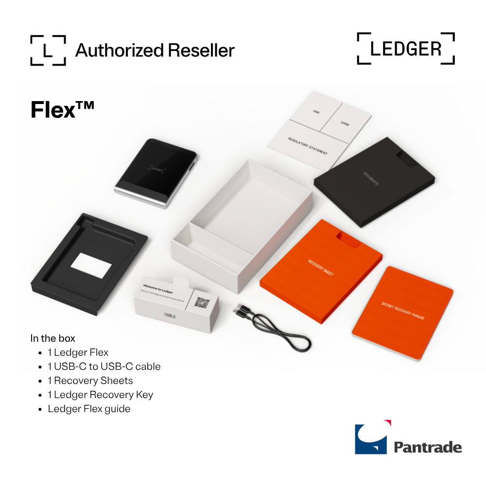 Ledger Flex™ Signer Hardware Wallet with Recovery key