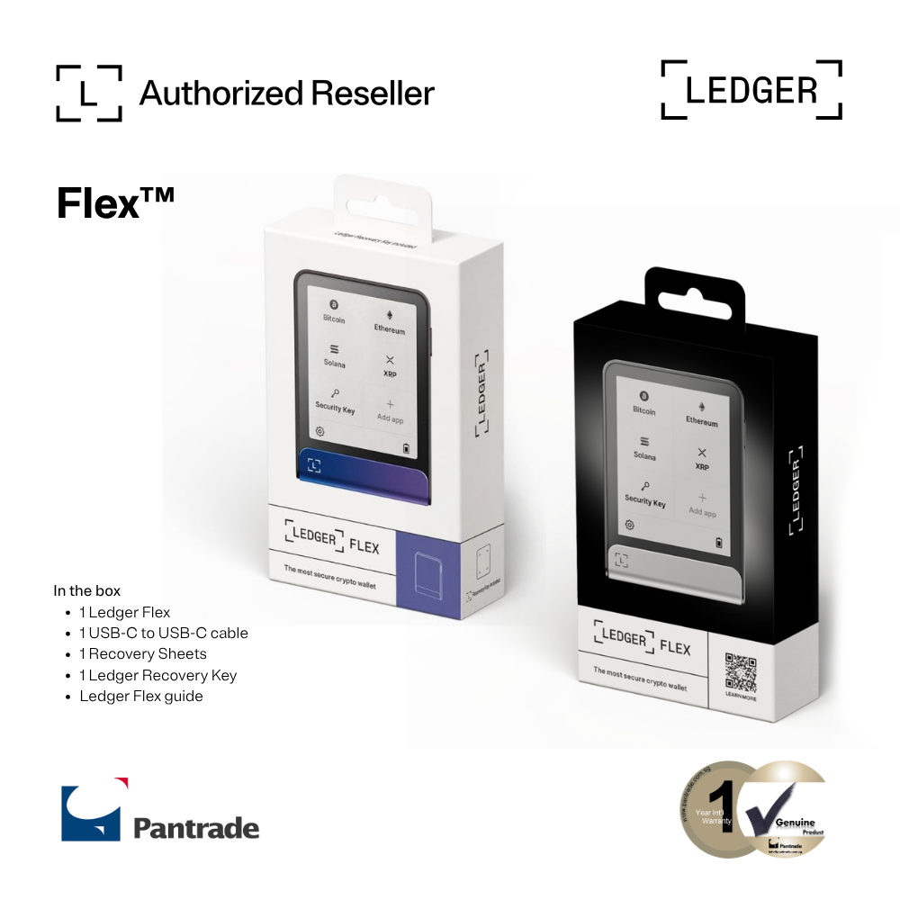 Ledger Flex™ Signer Hardware Wallet with Recovery key
