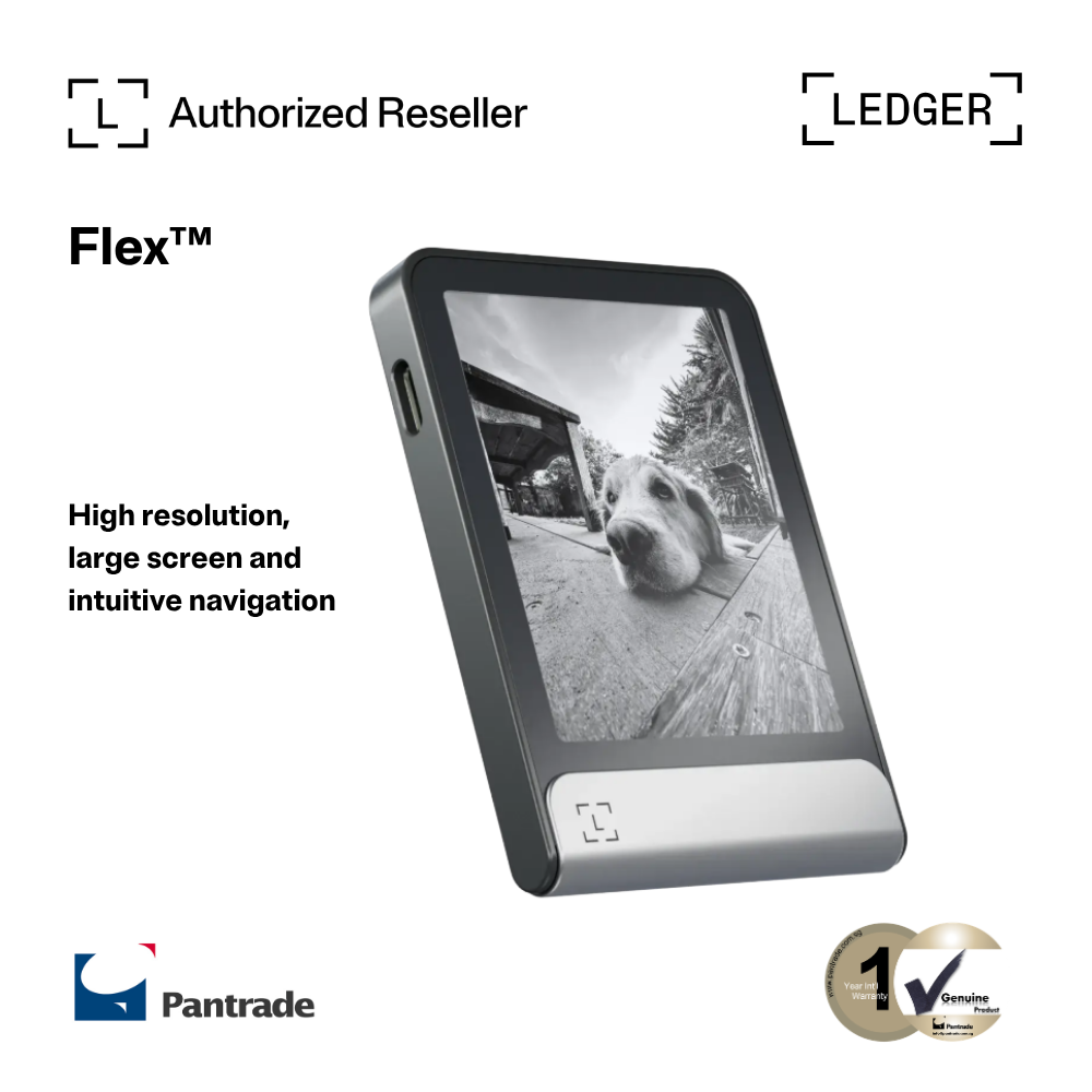 Ledger Flex™ Signer Hardware Wallet with Recovery key