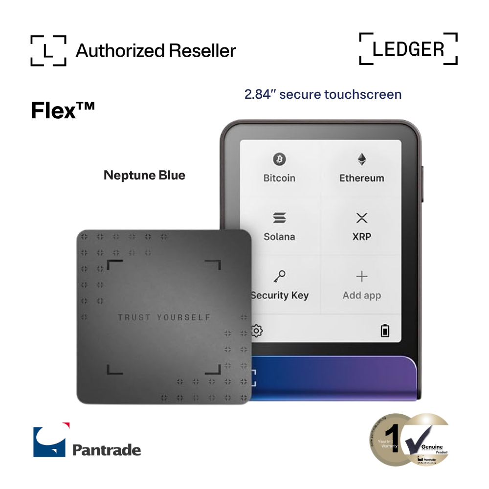 Ledger Flex™ Signer Hardware Wallet with Recovery key
