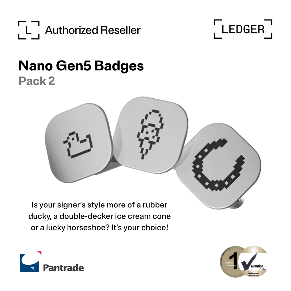 Ledger Nano Gen5 Badges
