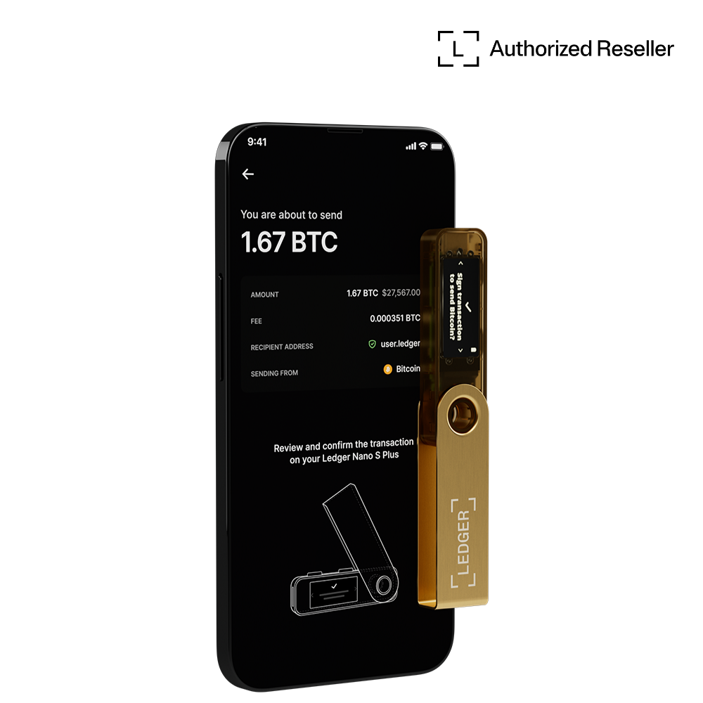 Ledger Nano S Plus™ 签名硬件钱包