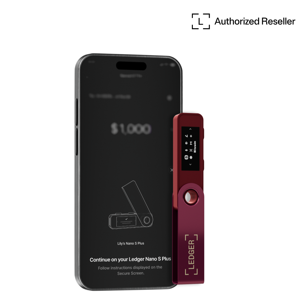 Ledger Nano S Plus™ 签名硬件钱包