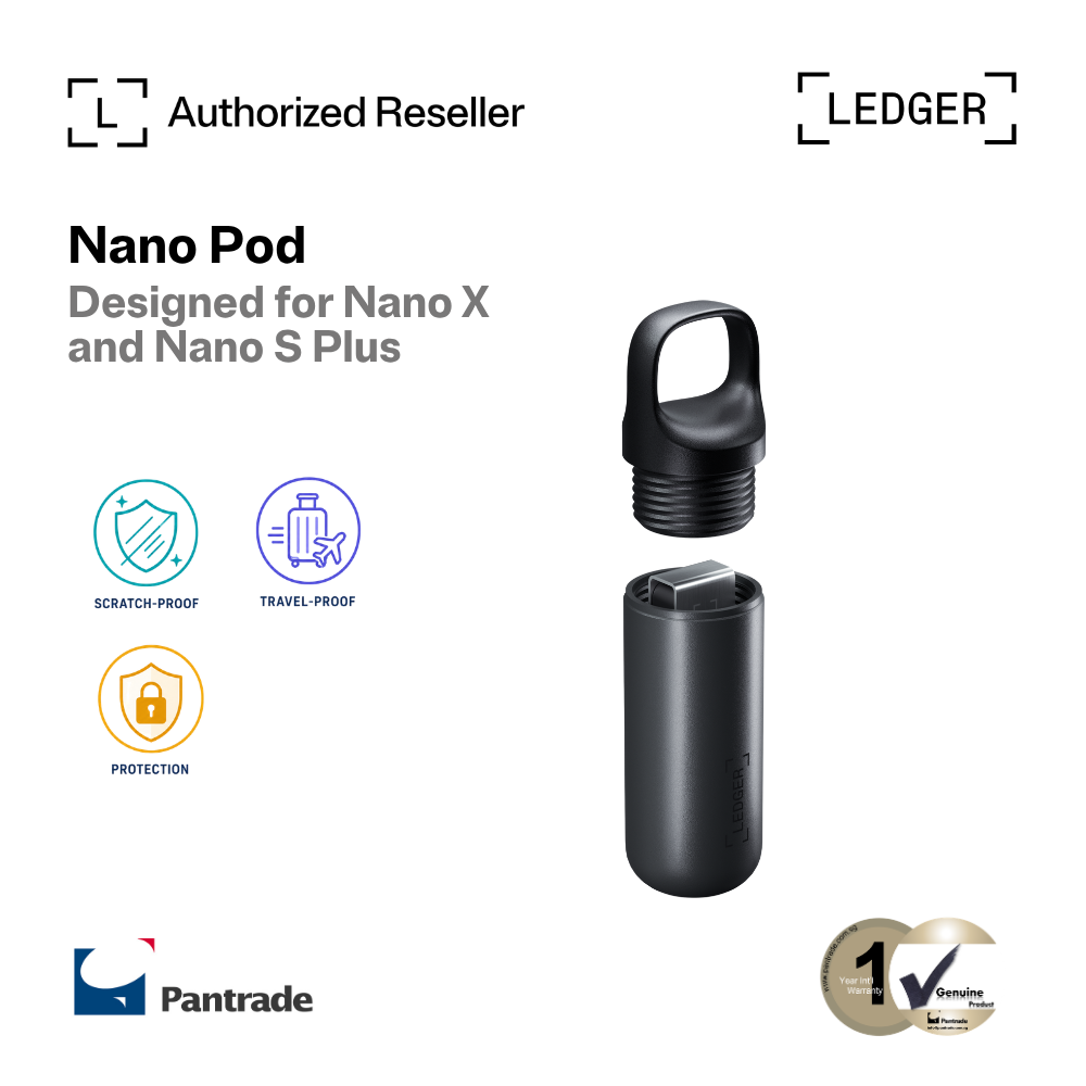 Ledger Nano Pod for Nano X & Nano S Plus
