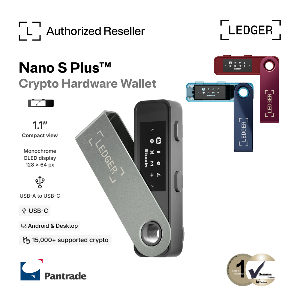 Ledger Nano S Plus™ Signer Hardware Wallet
