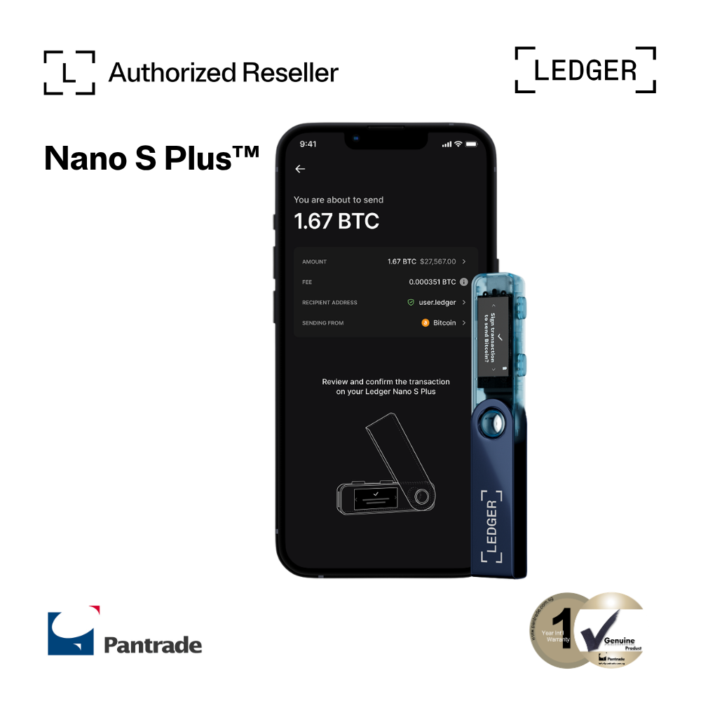 Ledger Nano S Plus™ Signer Hardware Wallet
