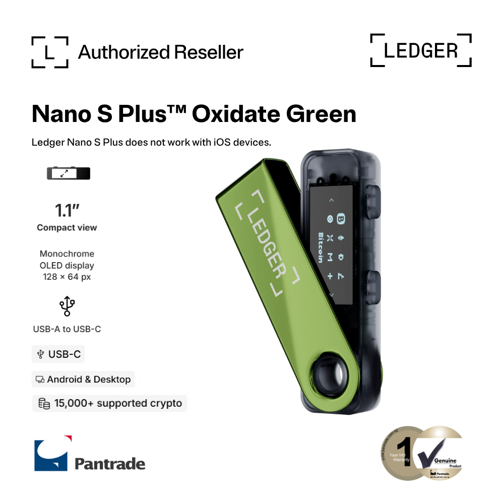 Ledger Nano S Plus™ Signer Hardware Wallet