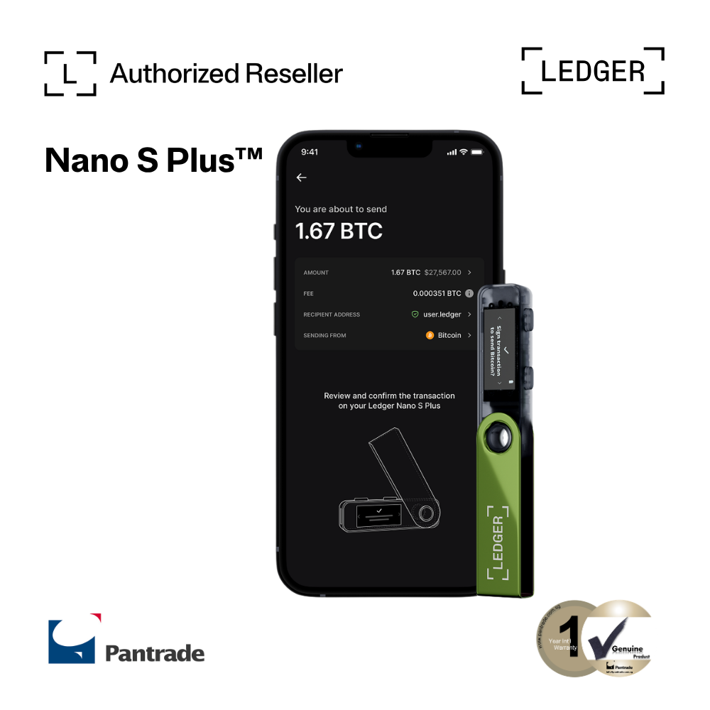Ledger Nano S Plus™ Signer Hardware Wallet