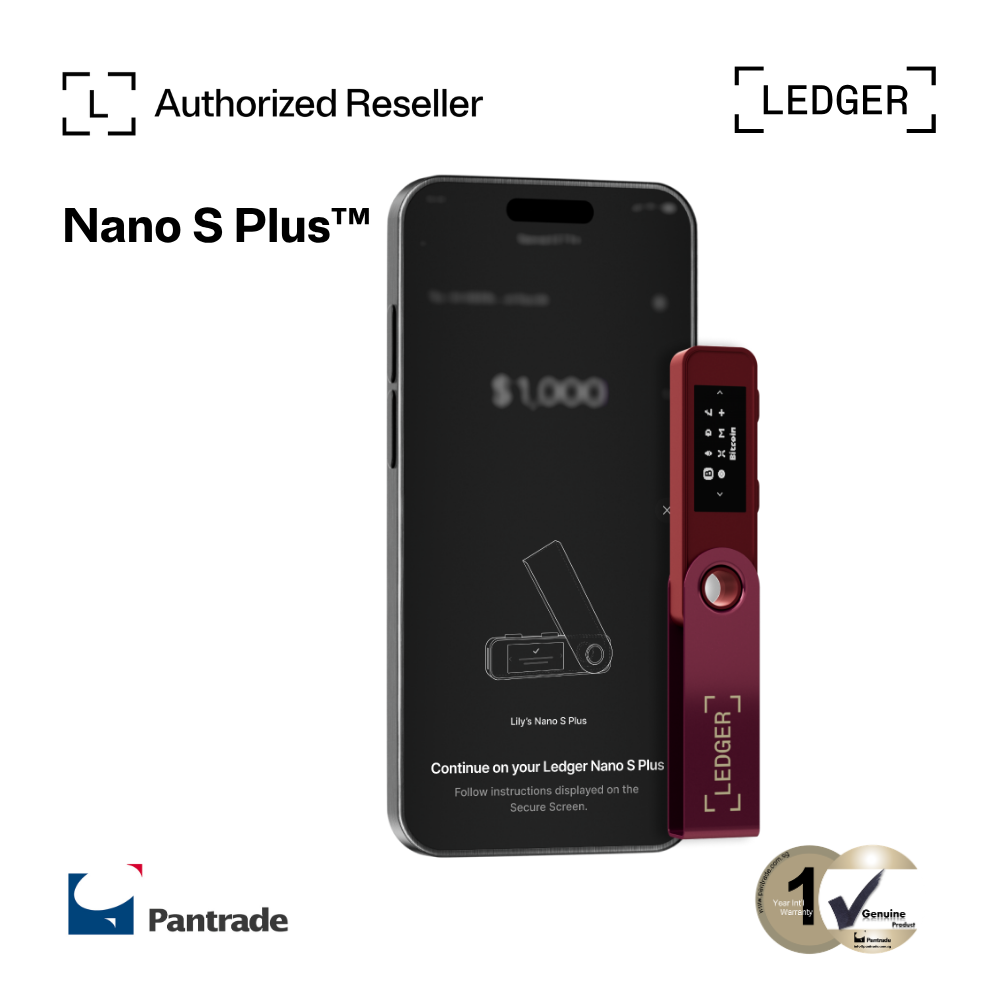 Ledger Nano S Plus™ Signer Hardware Wallet