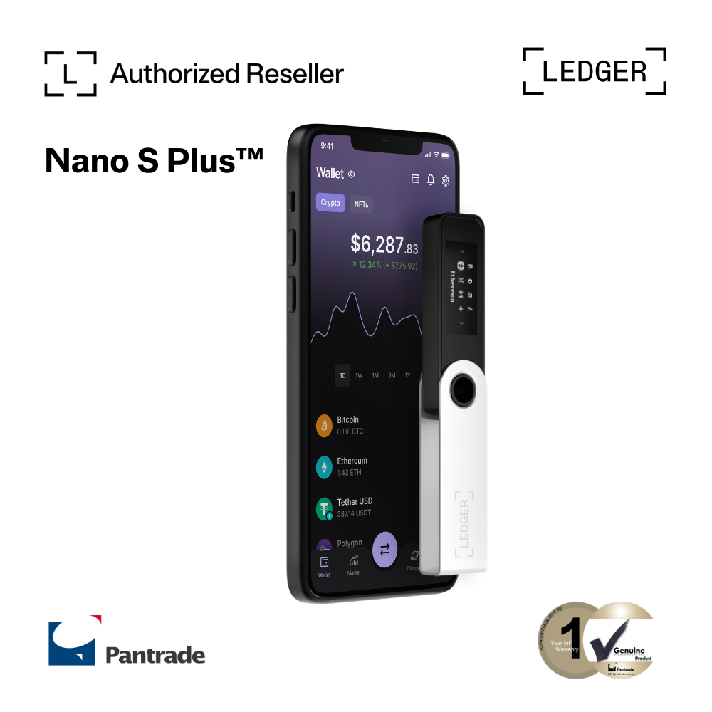 Ledger Nano S Plus™ Signer Hardware Wallet