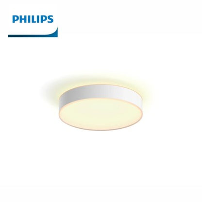 Philips Hue Devere Medium White Ambience Smart Ceiling Light (Bluetooth, Google Assistant, Hue App Compatible)