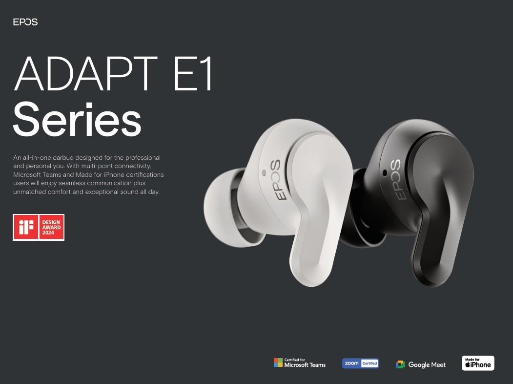 EPOS ADAPT E1 Wireless In-Ear Headset
