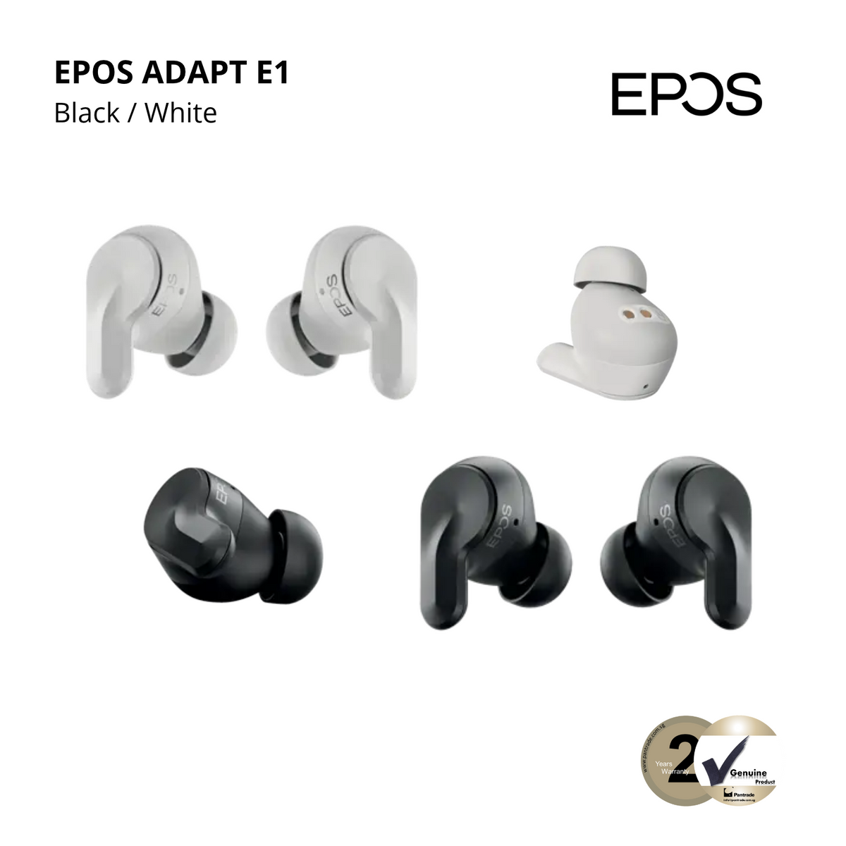 EPOS ADAPT E1 Wireless In-Ear Headset