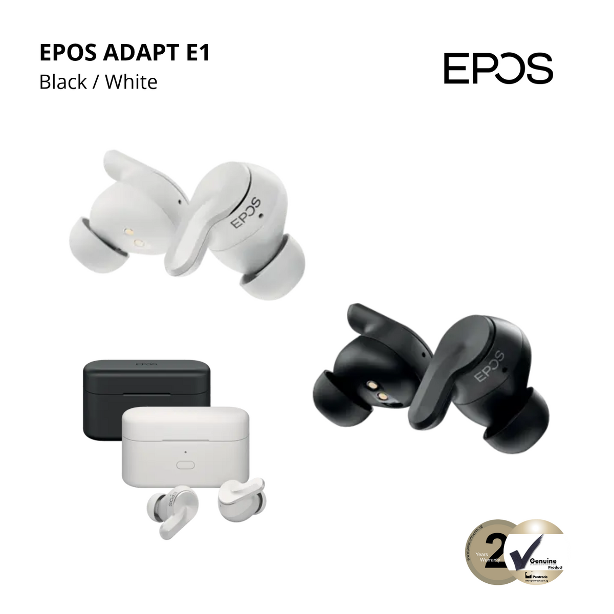 EPOS ADAPT E1 Wireless In-Ear Headset