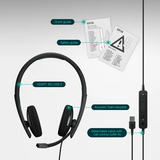 EPOS Sennheiser Adapt 160T USB-A II