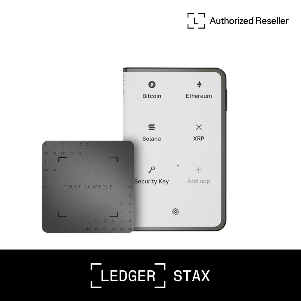 Ledger Stax™ Signer Hardware Wallet with Recovery key