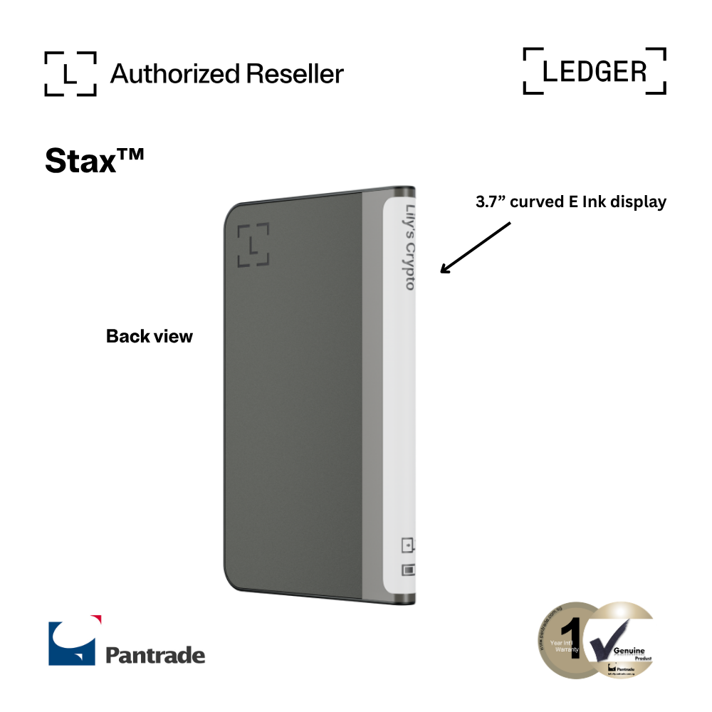 Ledger Stax™ Signer Hardware Wallet with Recovery key