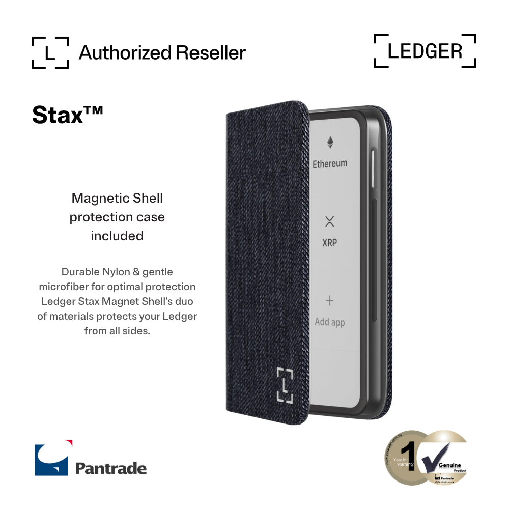 Ledger Stax™ Signer Hardware Wallet with Recovery key