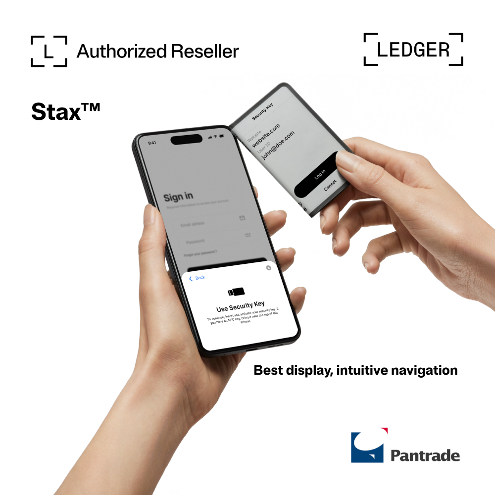 Ledger Stax™ Signer Hardware Wallet with Recovery key