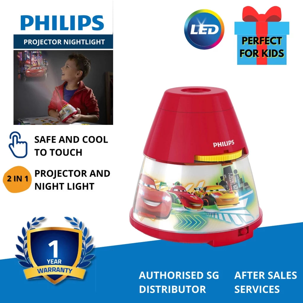 Philips Disney Cars 2 in 1 Projector and Night Light