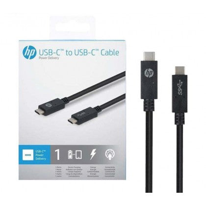 惠普USB数据线 | USB-A转USB-C和USB-C转USB-C（1米/2米）快速充电和数据传输